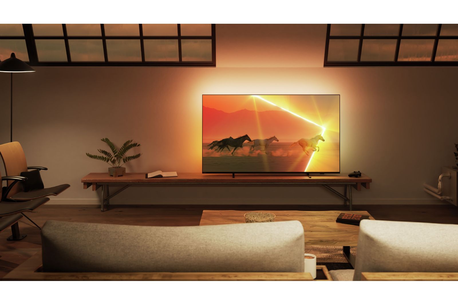 TV-apparater Philips 55PML9008/12 The Xtra 4K Ambilight-TV