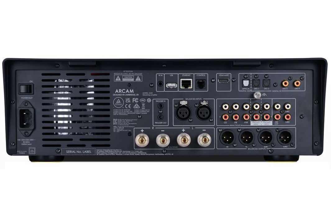 Förstärkare Arcam SA45 2-kanals streamingförstärkare