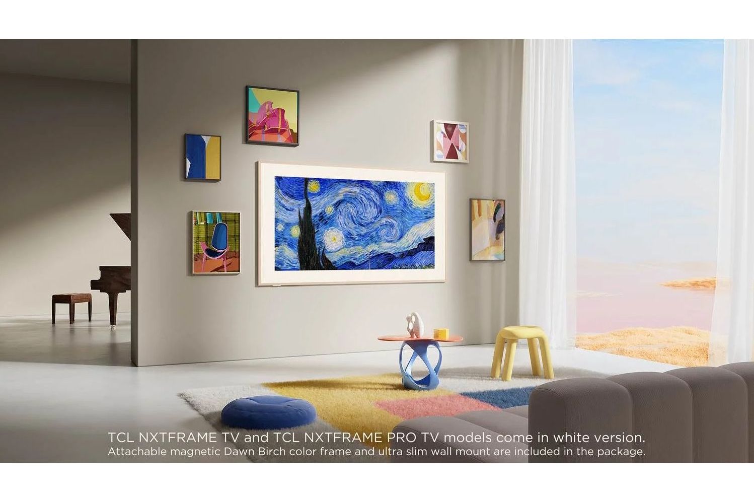 TV-apparater TCL NXTFRAME TV 75A300W 4K QLED Smart-TV