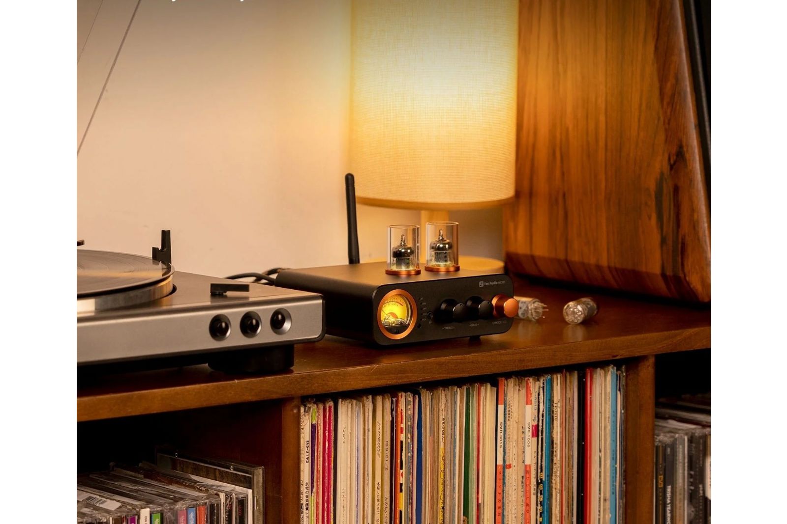 Förstärkare Fosi Audio MC331 24V/5A 2-kanals rörförstärkare