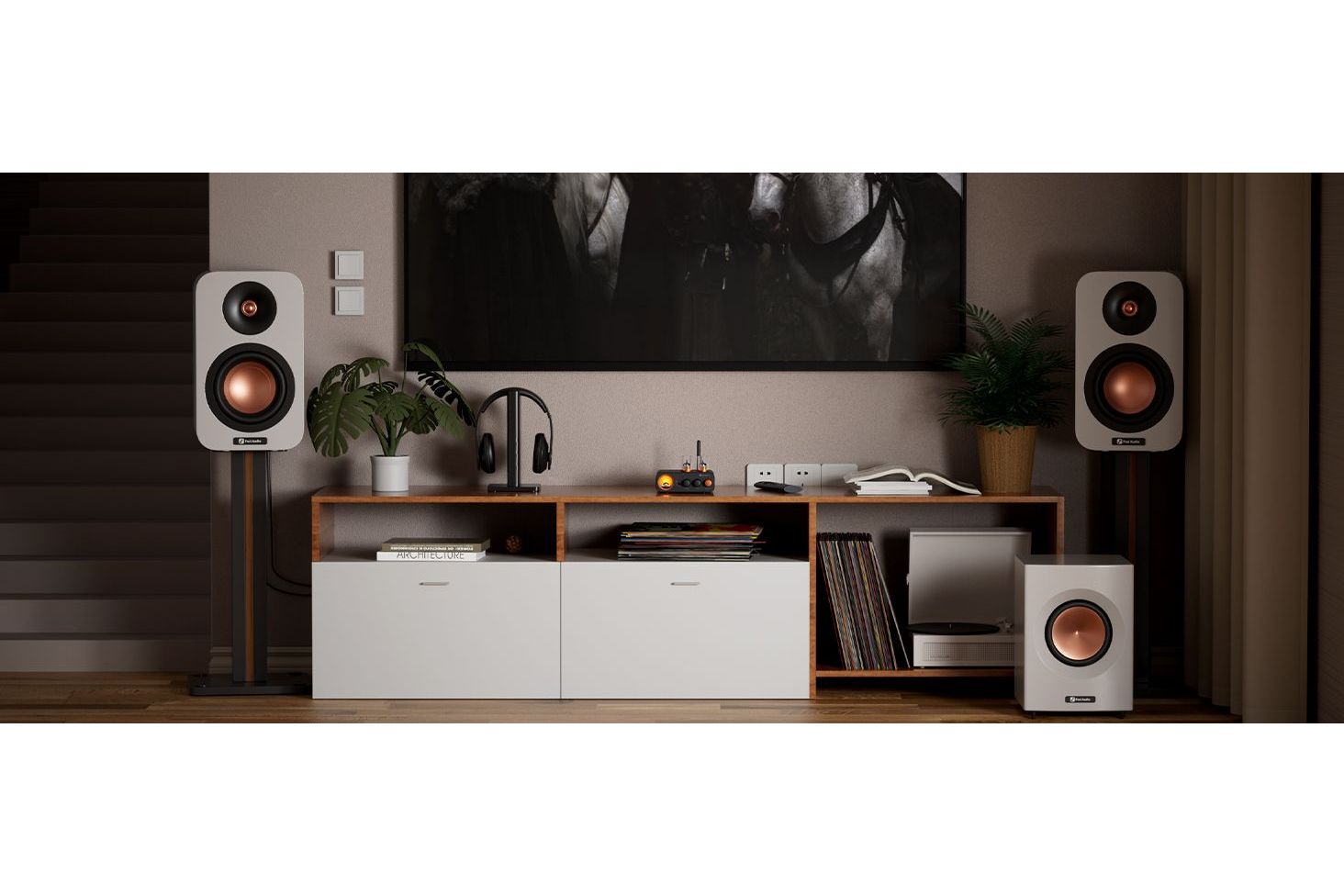 Förstärkare Fosi Audio MC331 24V/5A 2-kanals rörförstärkare