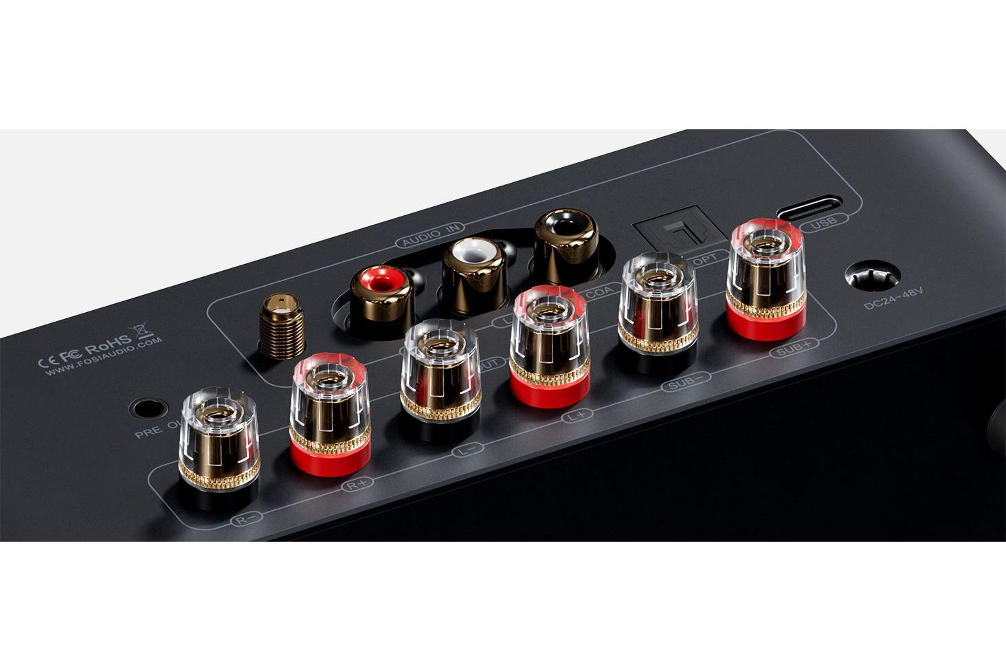 Förstärkare Fosi Audio MC351 32V/5A 2.1-kanals förstärkare
