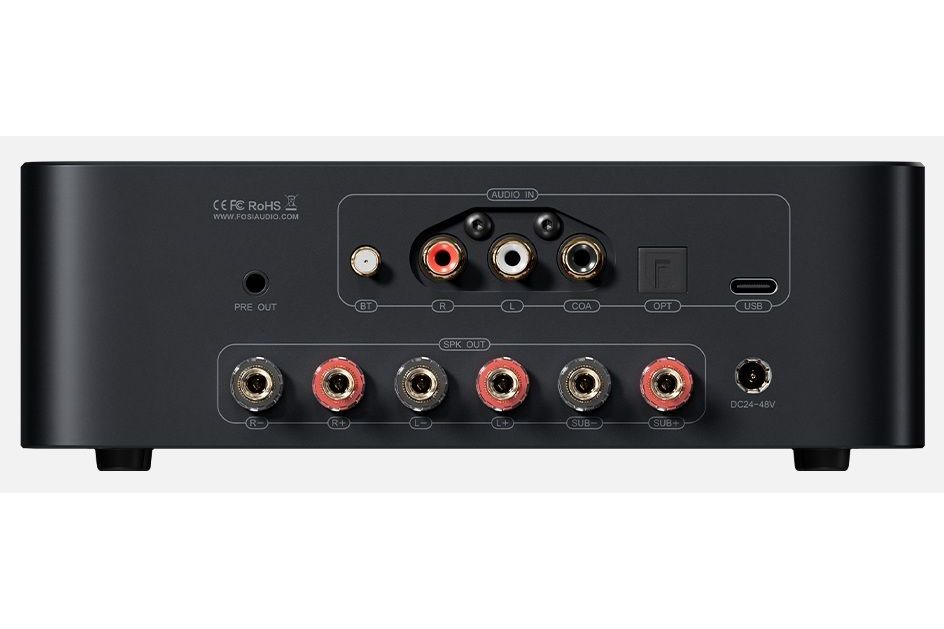 Förstärkare Fosi Audio MC351 32V/5A 2.1-kanals förstärkare