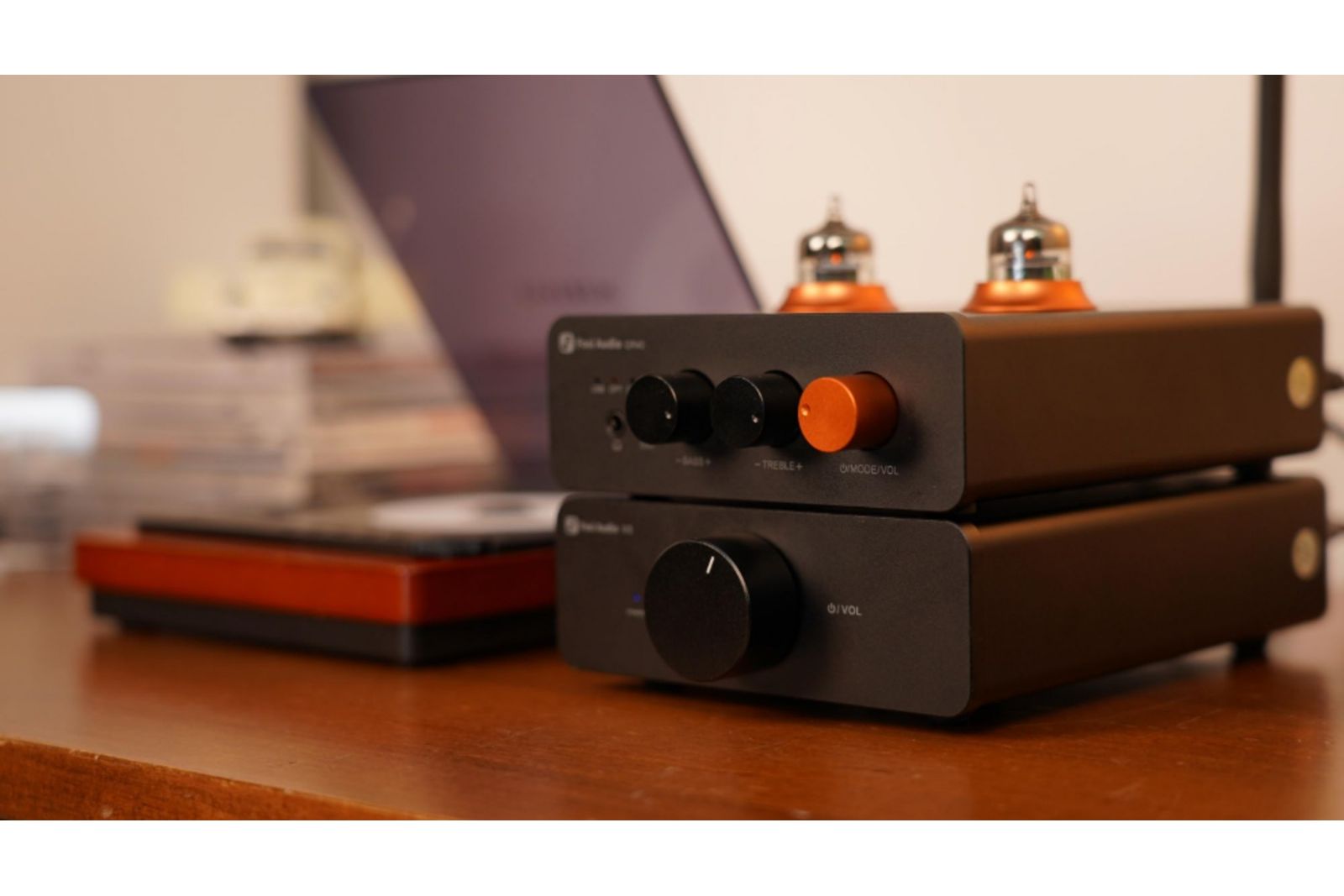 Hörlurar Fosi Audio GR40 DAC och hörlursförstärkare