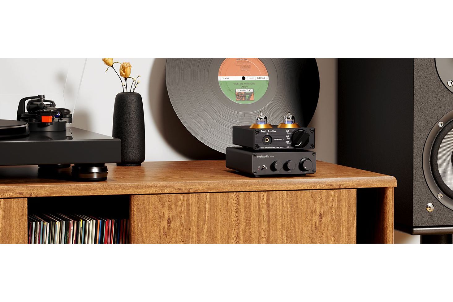 Förstärkare Fosi Audio TB10D 32V/5A stereoförstärkare