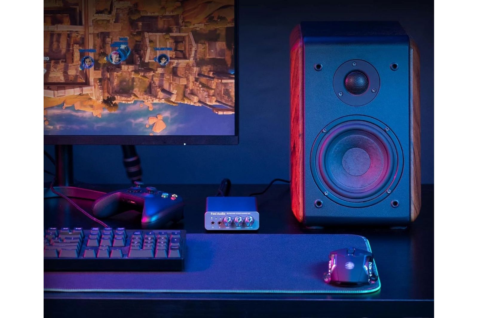 Hörlurar Fosi Audio K5 Pro Gaming DAC