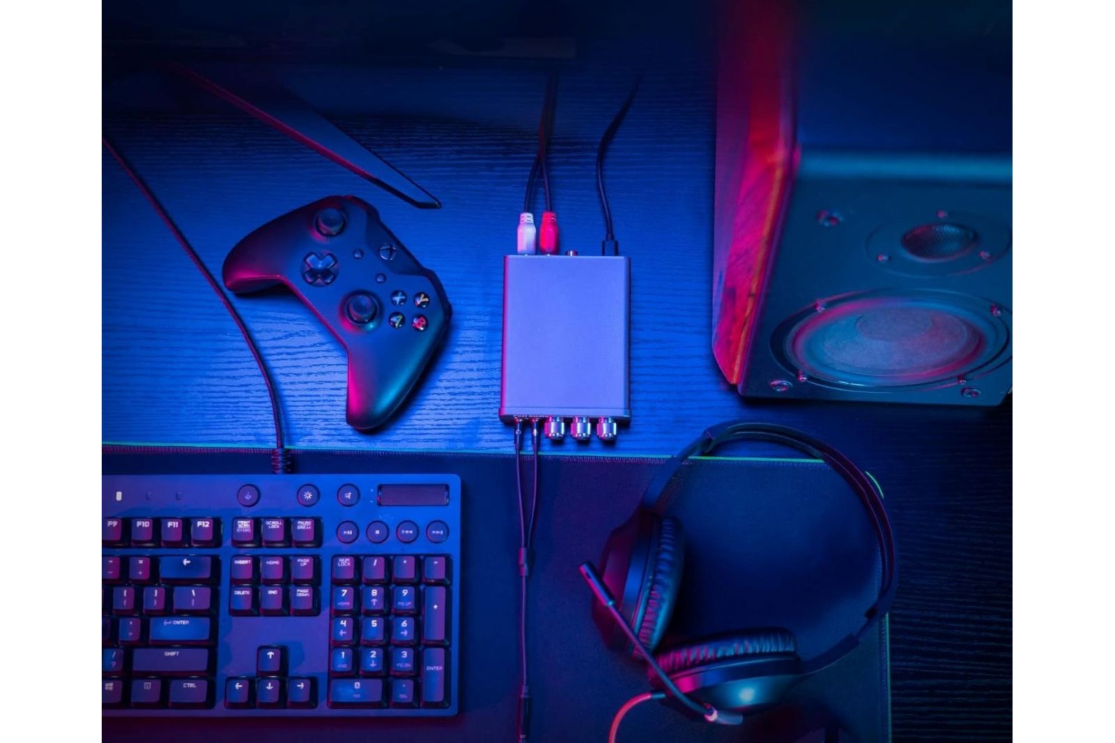 Hörlurar Fosi Audio K5 Pro Gaming DAC