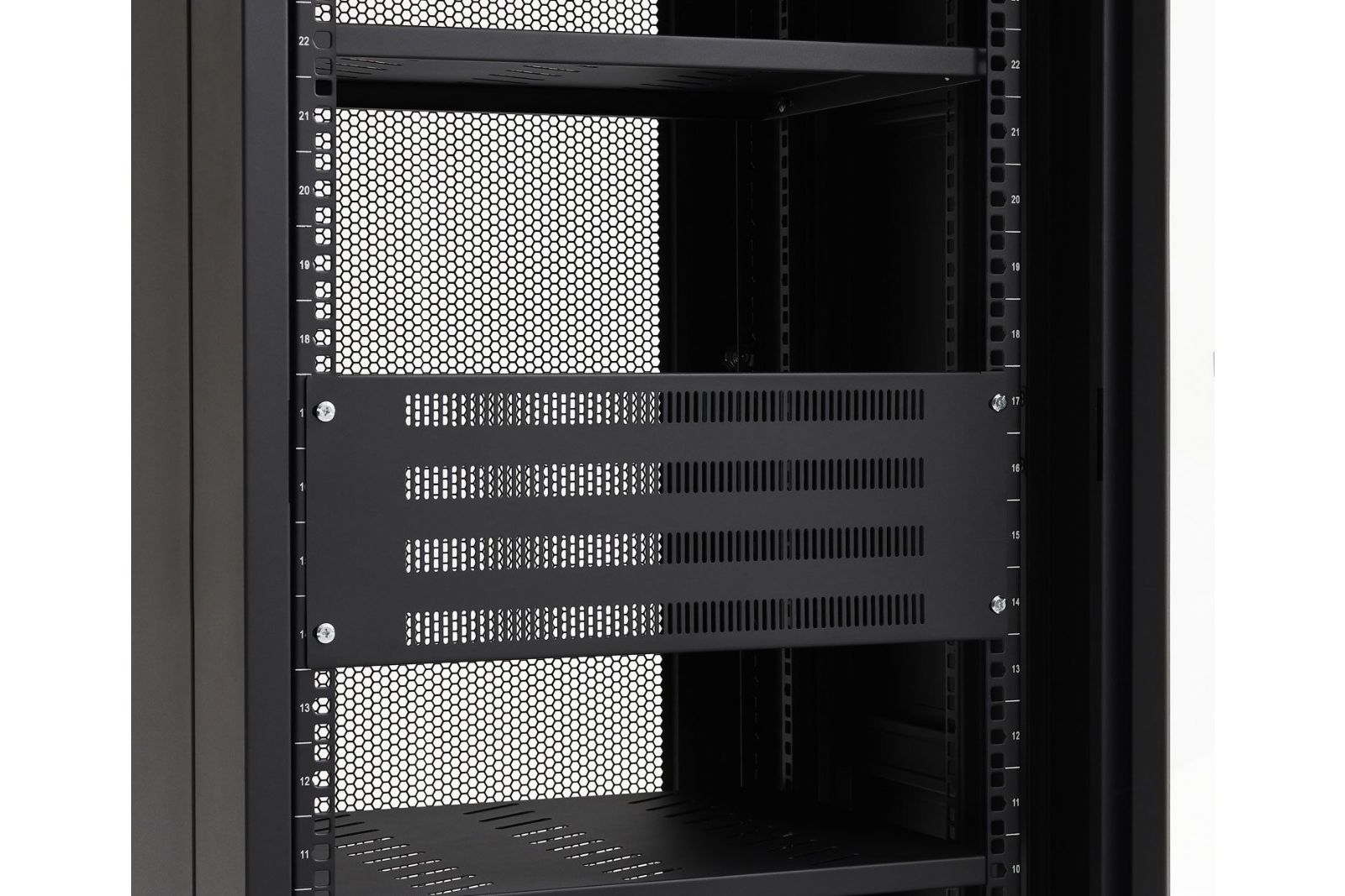 Möbler NorStone Pro Ventilationspanel för 19-tums rack