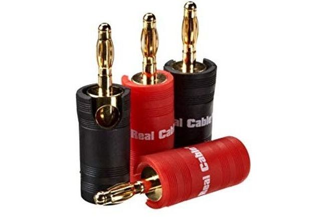 Kablar Real Cable B6932 banankontakter 4-pack