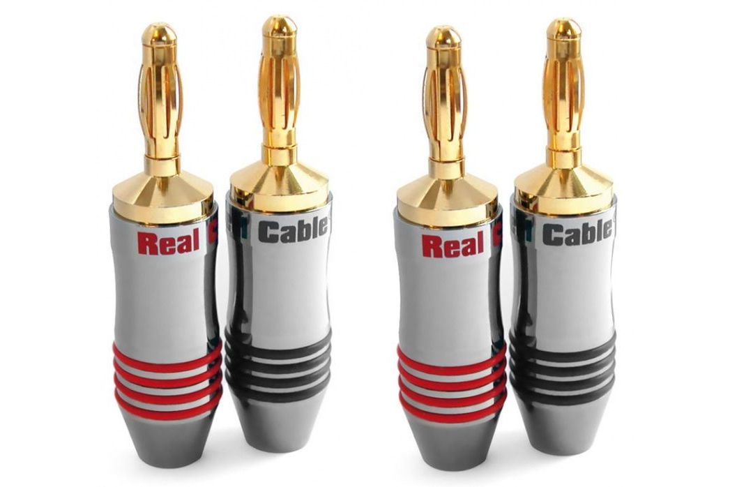 Kablar Real Cable B7210 banankontakter 4-pack