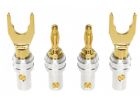 Real Cable BF7205 Banan/gaffelkontaker 4-pack