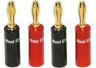 Real Cable B6020 Banankontakter 4-pack