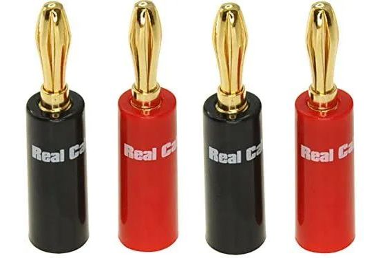 Kablar Real Cable B6020 Banankontakter 4-pack