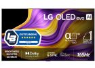 LG OLED65G54LW evo AI G5 4K med väggfäste