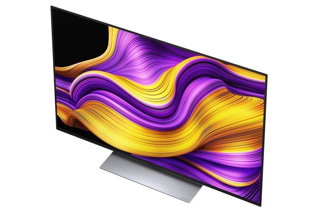 TV-apparater LG OLED48G56LS evo AI G5 4K med bordsstativ