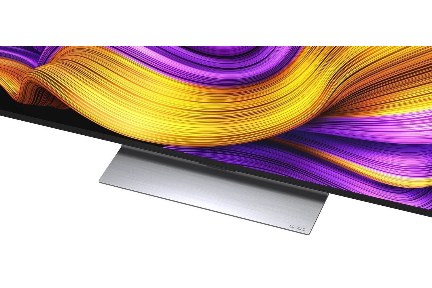TV-apparater LG OLED48G56LS evo AI G5 4K med bordsstativ