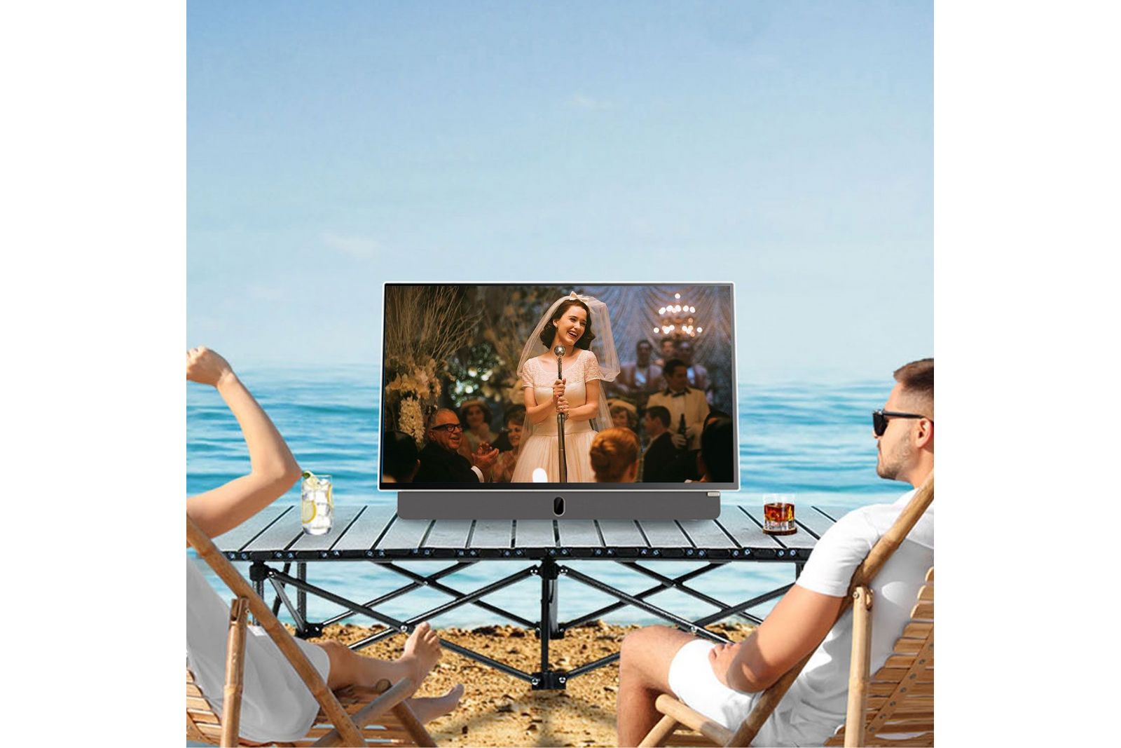 TV-apparater Metz 24MPE7002Z portabel FHD Google TV