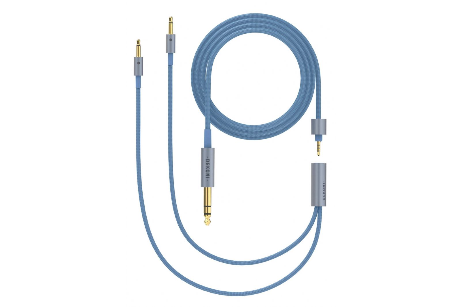 Hörlurar Dekoni Audio Ensemble 6.35mm - 3.5mm nylon