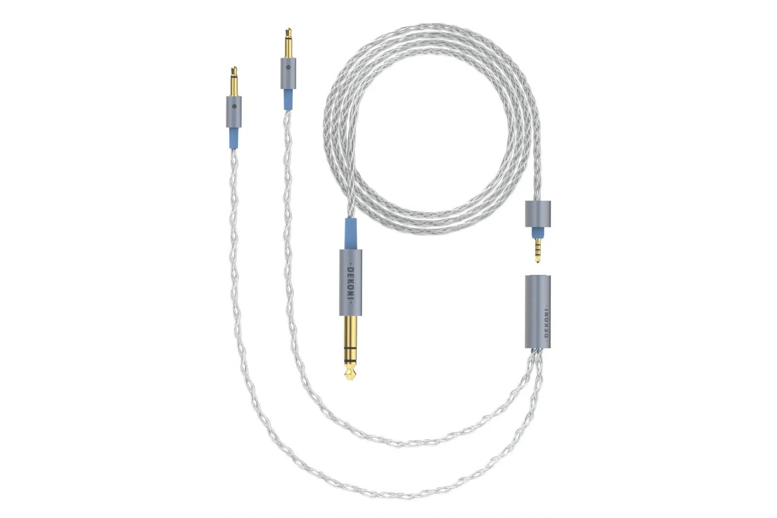 Hörlurar Dekoni Audio Ensemble 6.35mm - 3.5mm silver