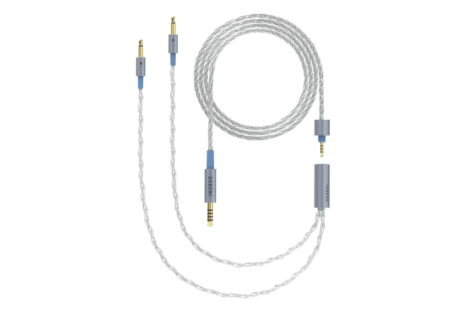 Hörlurar Dekoni Audio Ensemble 4.4mm - 3.5mm silver