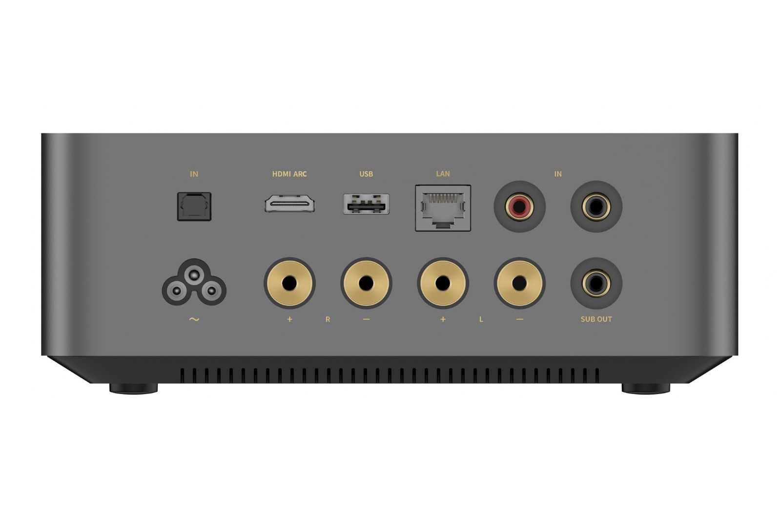 Förstärkare WiiM Amp Ultra streaming/multirumsförstärkare