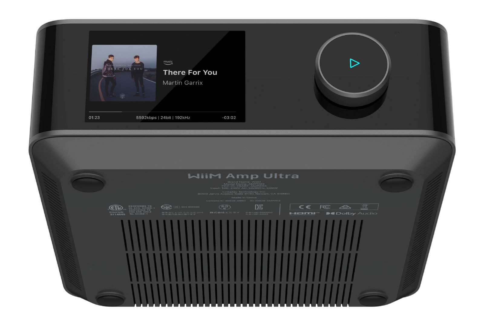 Förstärkare WiiM Amp Ultra streaming/multirumsförstärkare