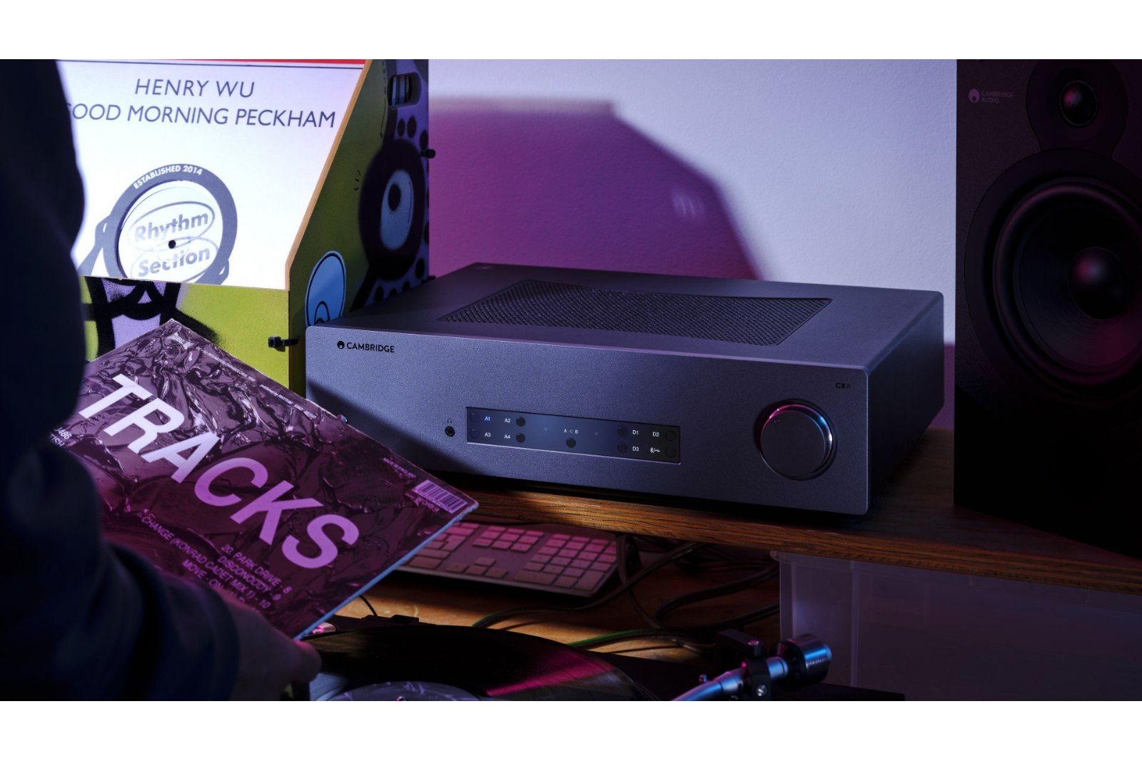 Förstärkare Cambridge Audio CXA81 Mk II stereoförstärkare