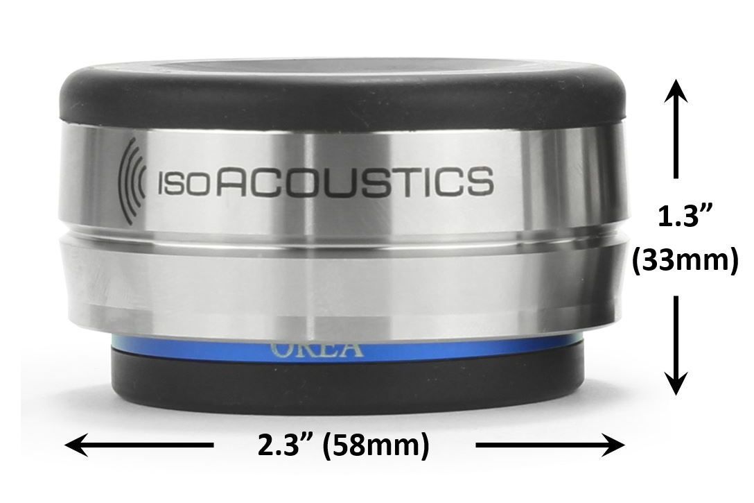 Tillbehör IsoAcoustics OREA Indigo isolationsfot