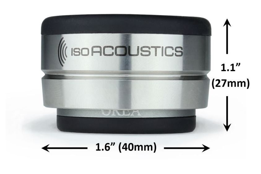 Tillbehör IsoAcoustics OREA Graphite isolationsfot