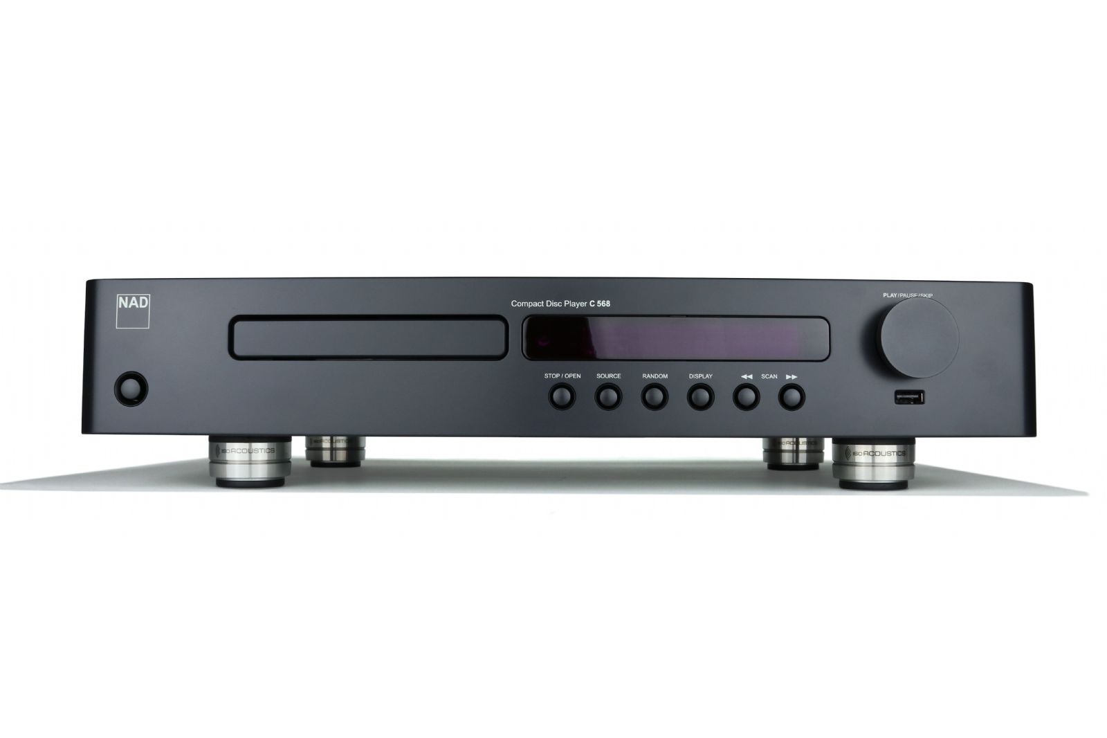 Tillbehör IsoAcoustics OREA Graphite isolationsfot