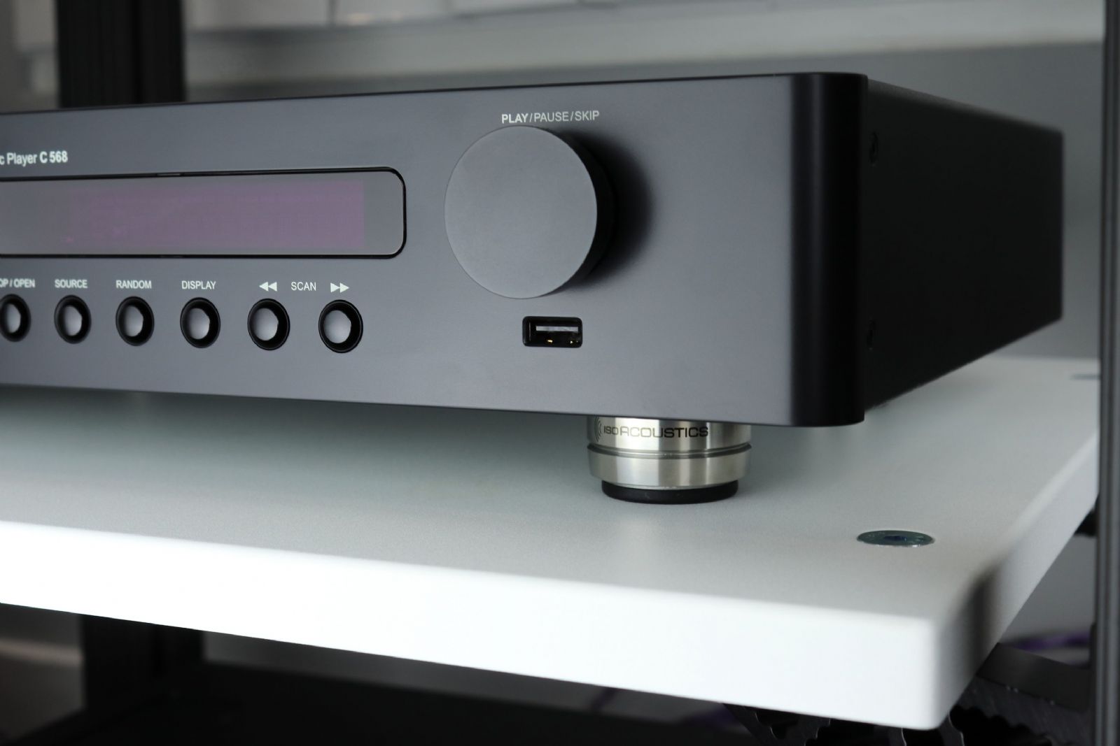 Tillbehör IsoAcoustics OREA Graphite isolationsfot