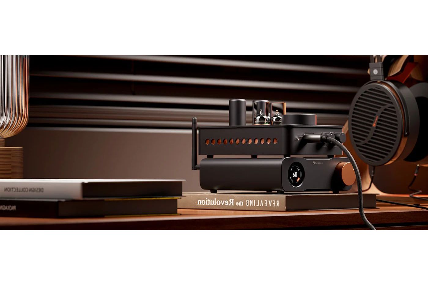 Hörlurar Fosi Audio GR70 rörbaserad hörlursförstärkare