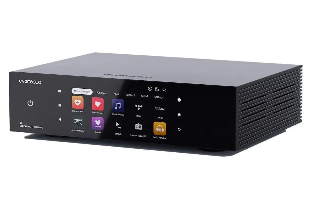 Blu-Ray/Mediaspelare EverSolo T8 Streaming Transport