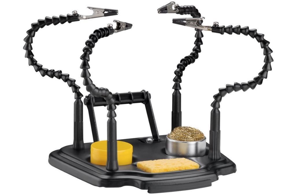 DIY - gör det själv Goobay Lödställ med 4 flexibla armar