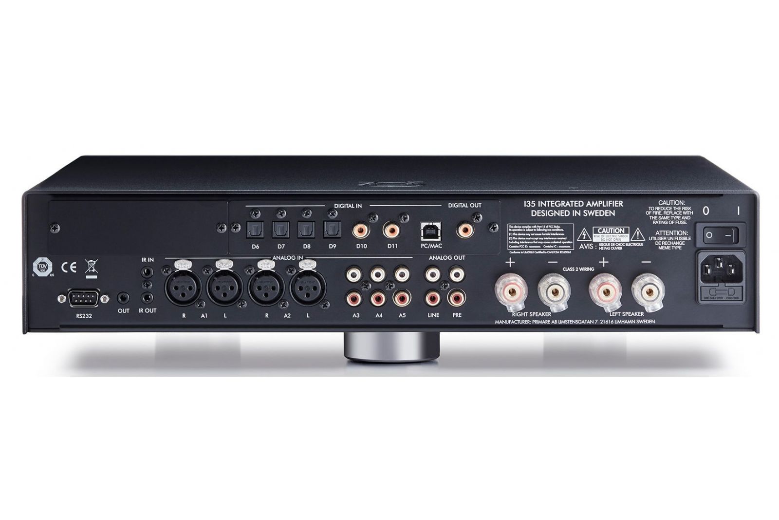 Förstärkare Primare I35 DAC DM36 stereoförstärkare