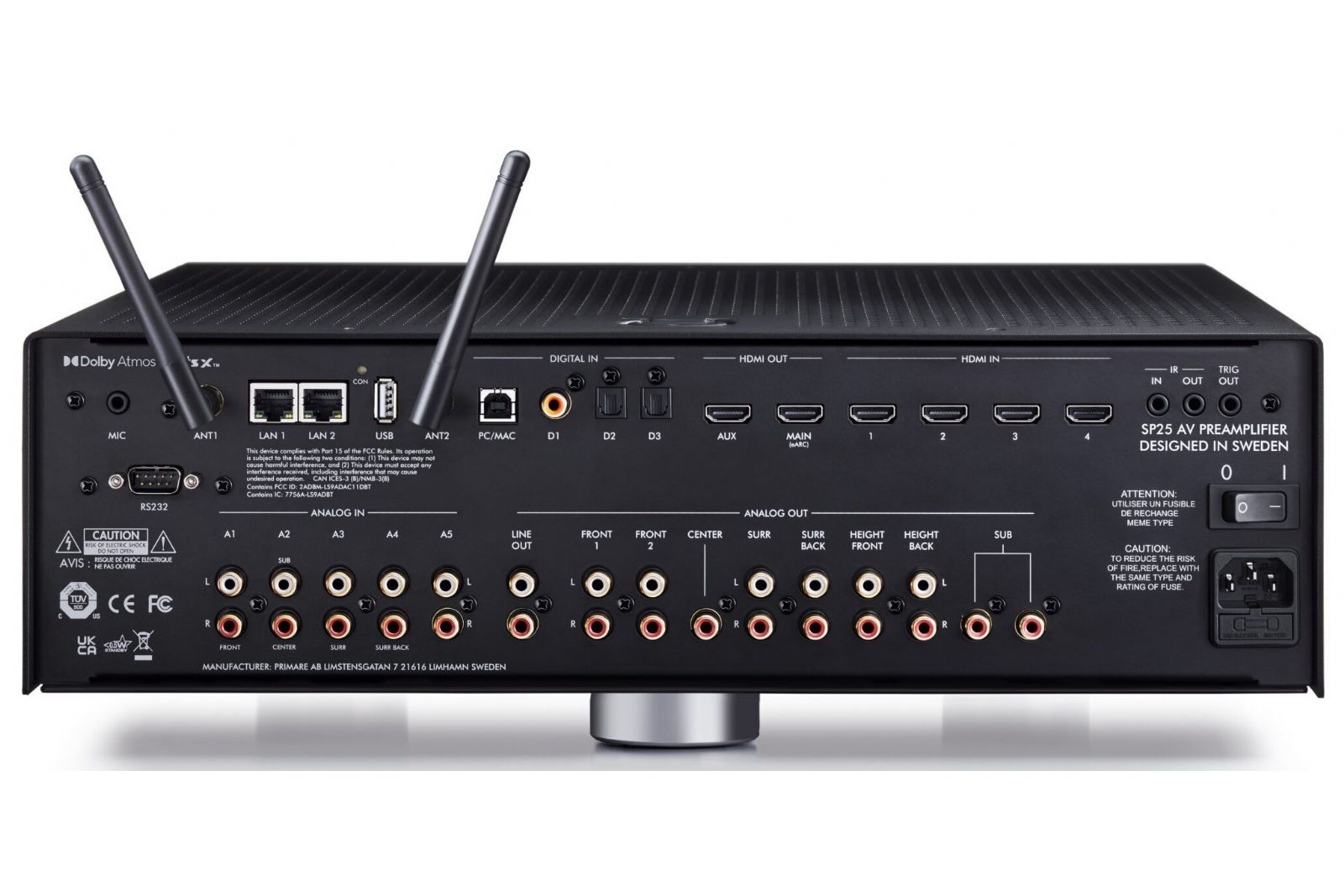 Förstärkare Primare SP25 Prisma 11.2-kanals hembioförsteg