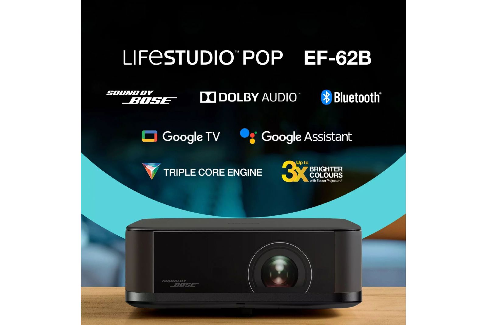 Projektorer Epson Lifestudio Pop EF-62B 4K