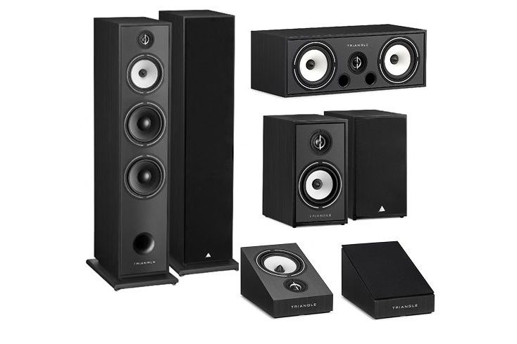 Högtalarpaket Triangle Borea BR10 5.0.2-paket