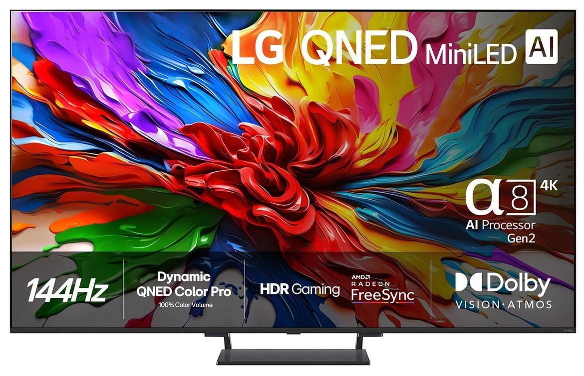 TV-apparater LG 55QNED93A6A MiniLED 4K Smart TV 2025