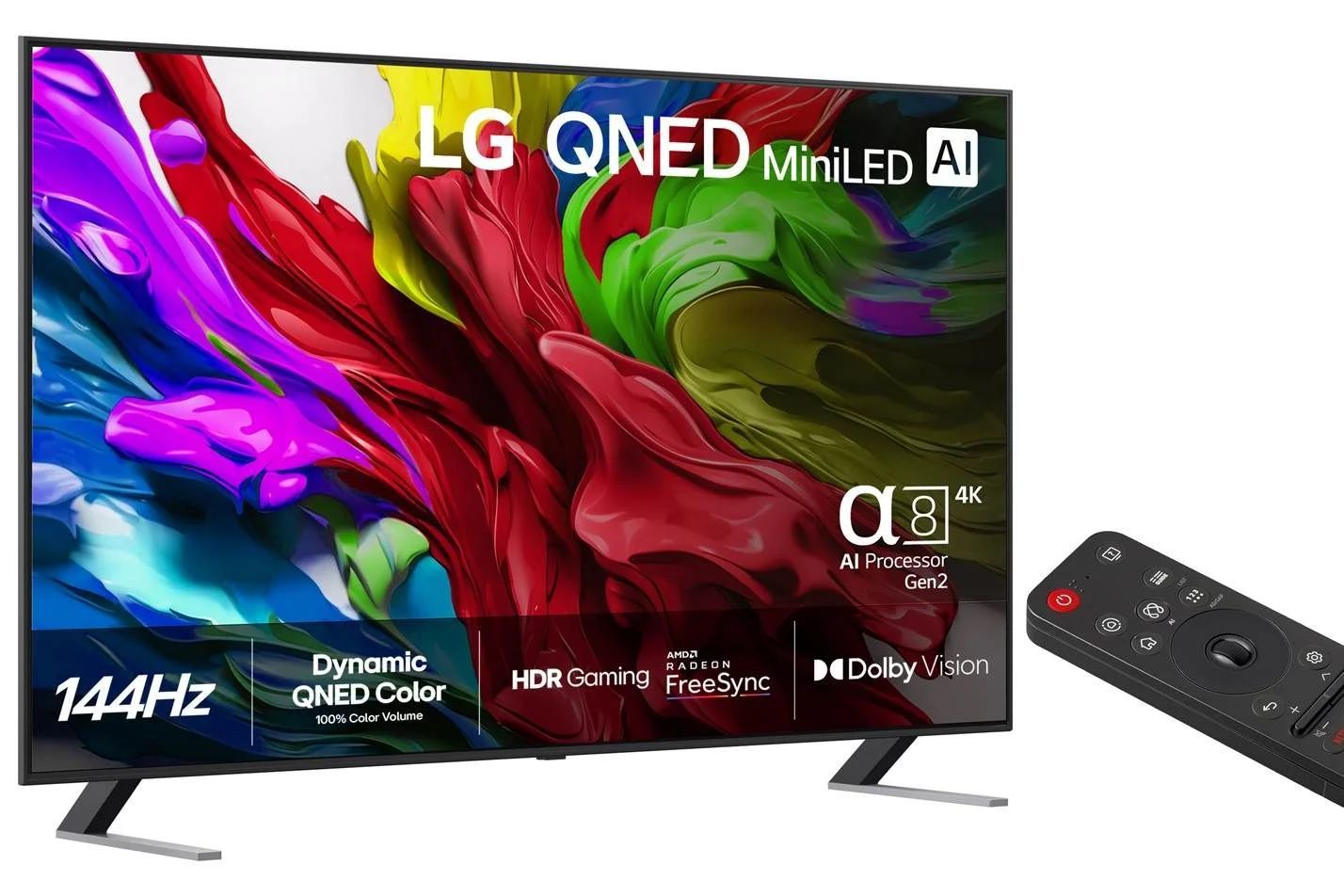 TV-apparater LG 65QNED85A6C MiniLED 4K Smart TV 2025