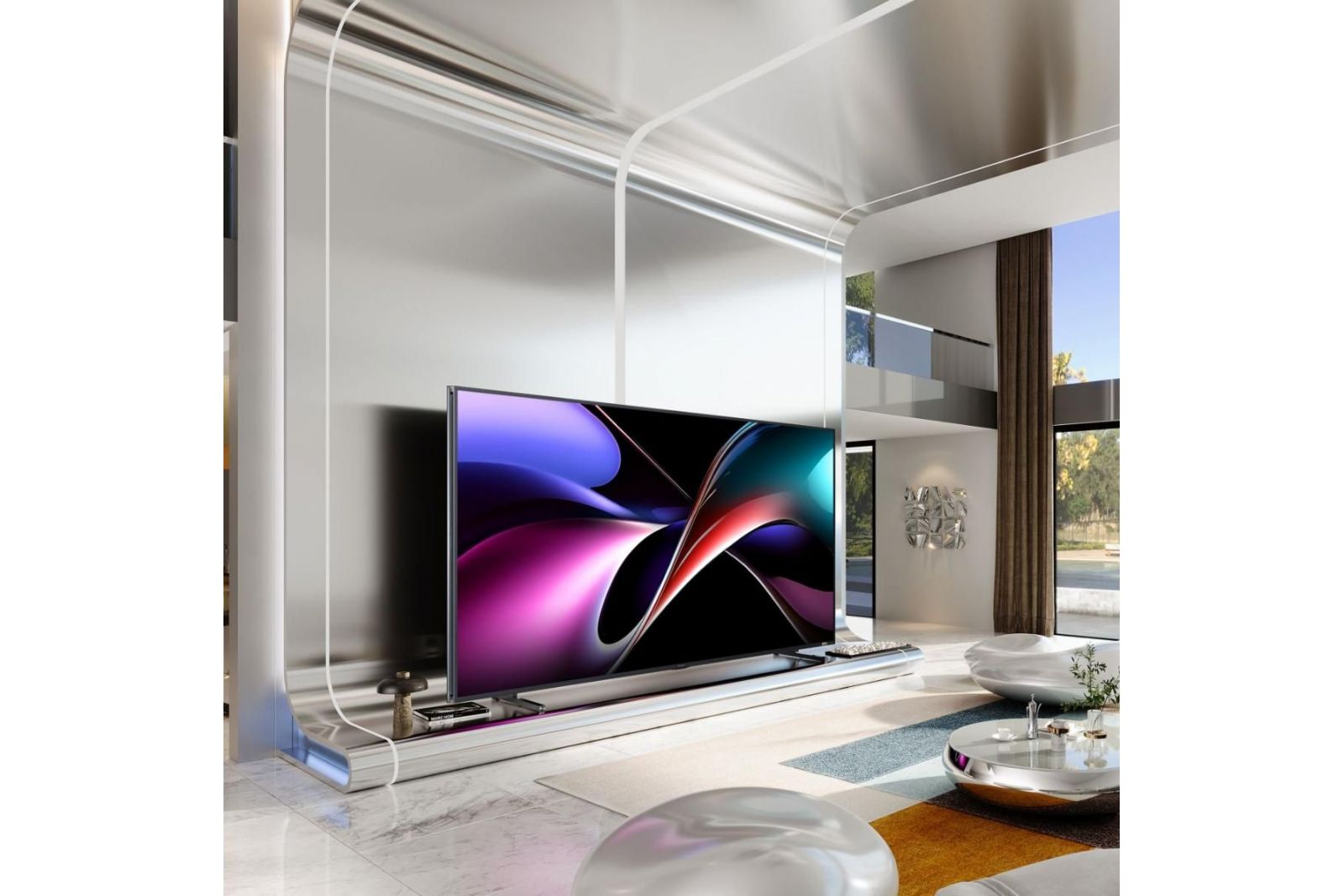 TV-apparater Hisense 100UXQ 4K RGB-MiniLED Smart-TV