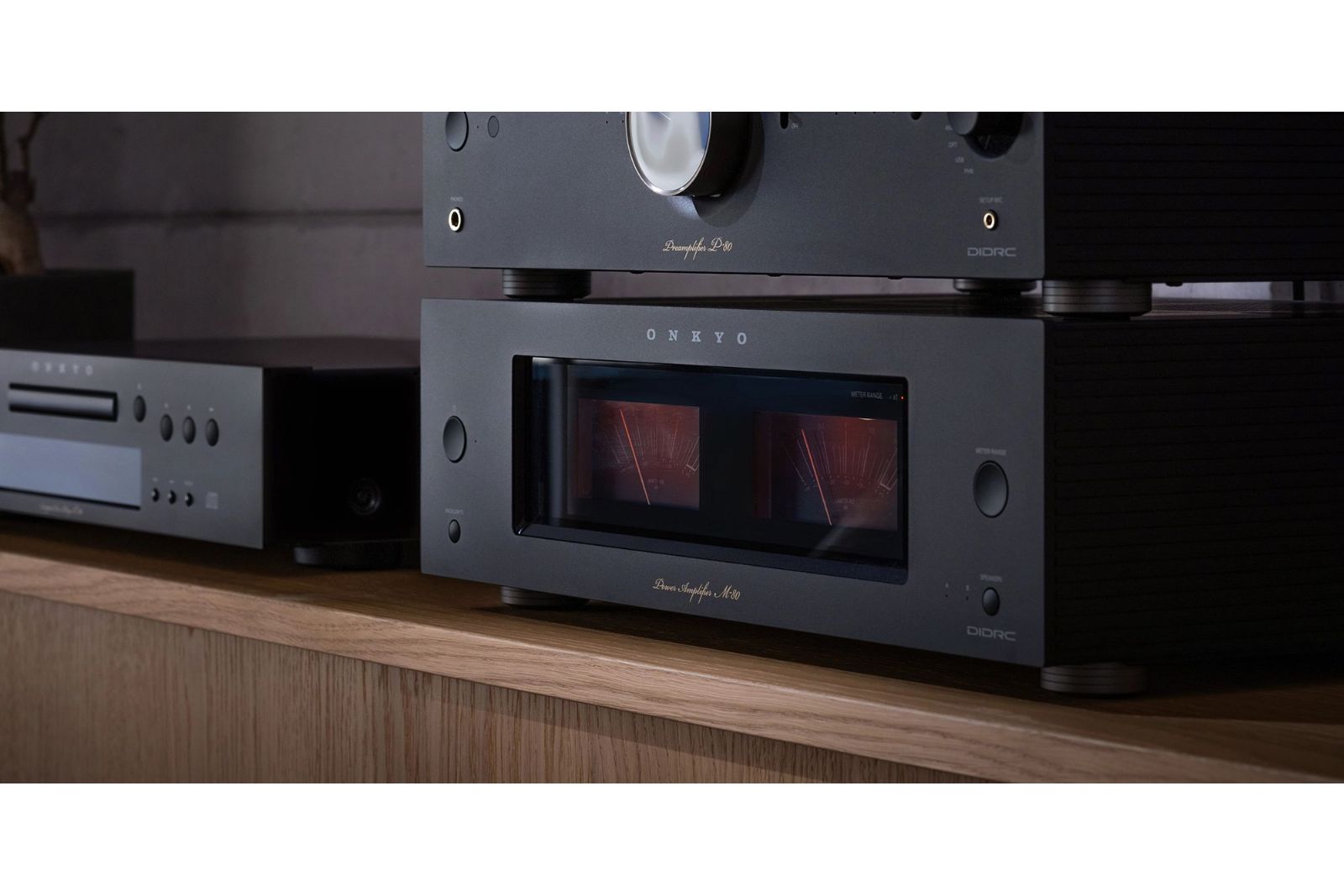 Förstärkare Onkyo M-80 stereoslutsteg