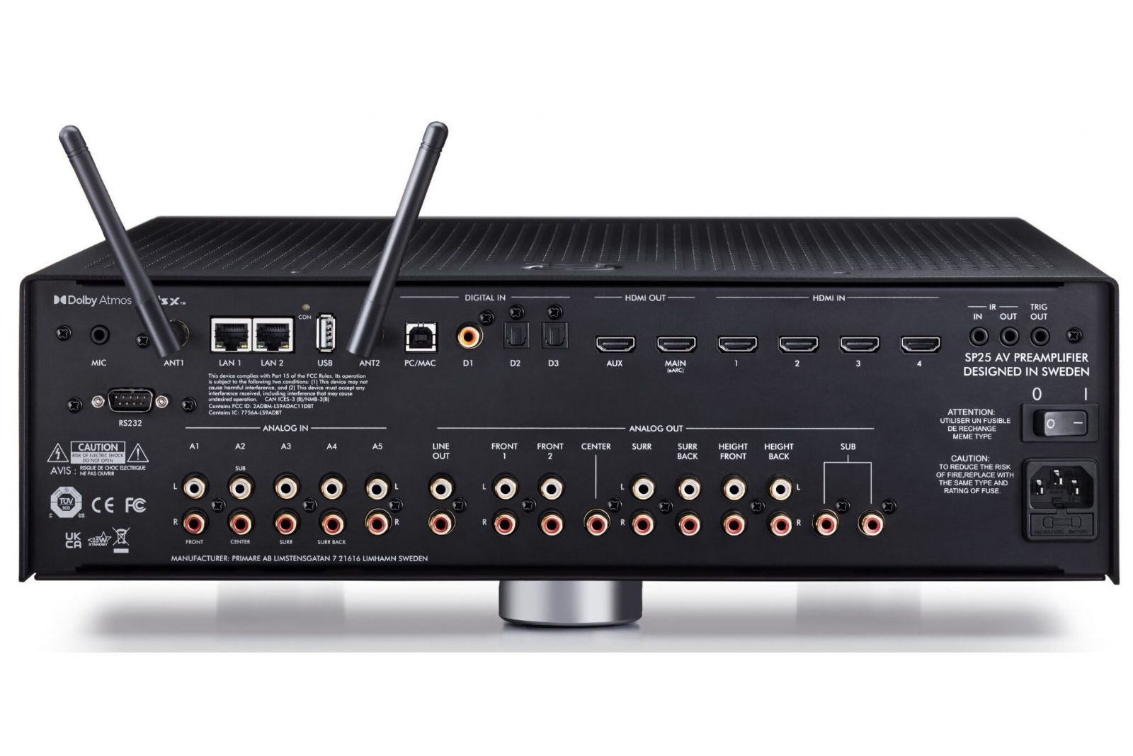 System/Paket Primare SP25 + A35.8 hembioförsteg och slutsteg