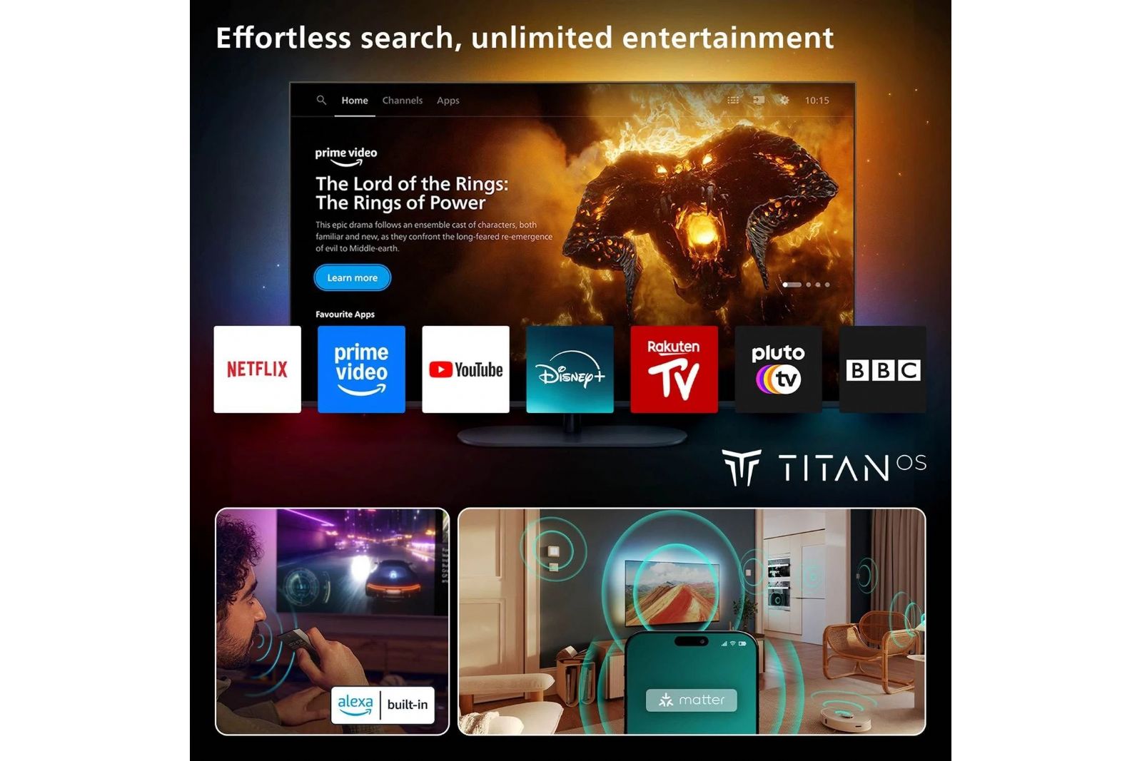 TV-apparater Philips 75PUS8500/12 4K Ambilight Smart-TV