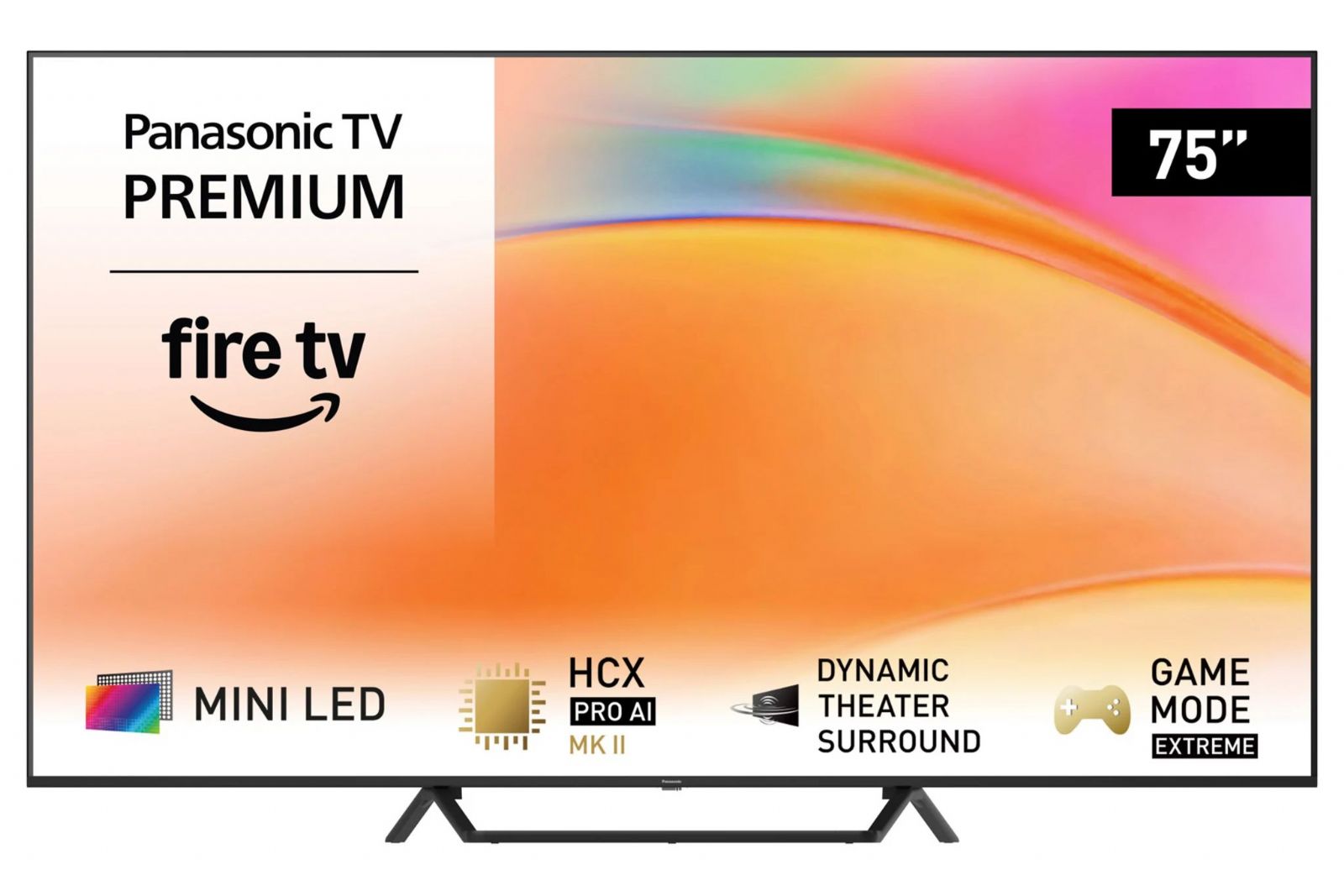 TV-apparater Panasonic TV-75W95BEG 4K HDR MiniLED Smart-TV