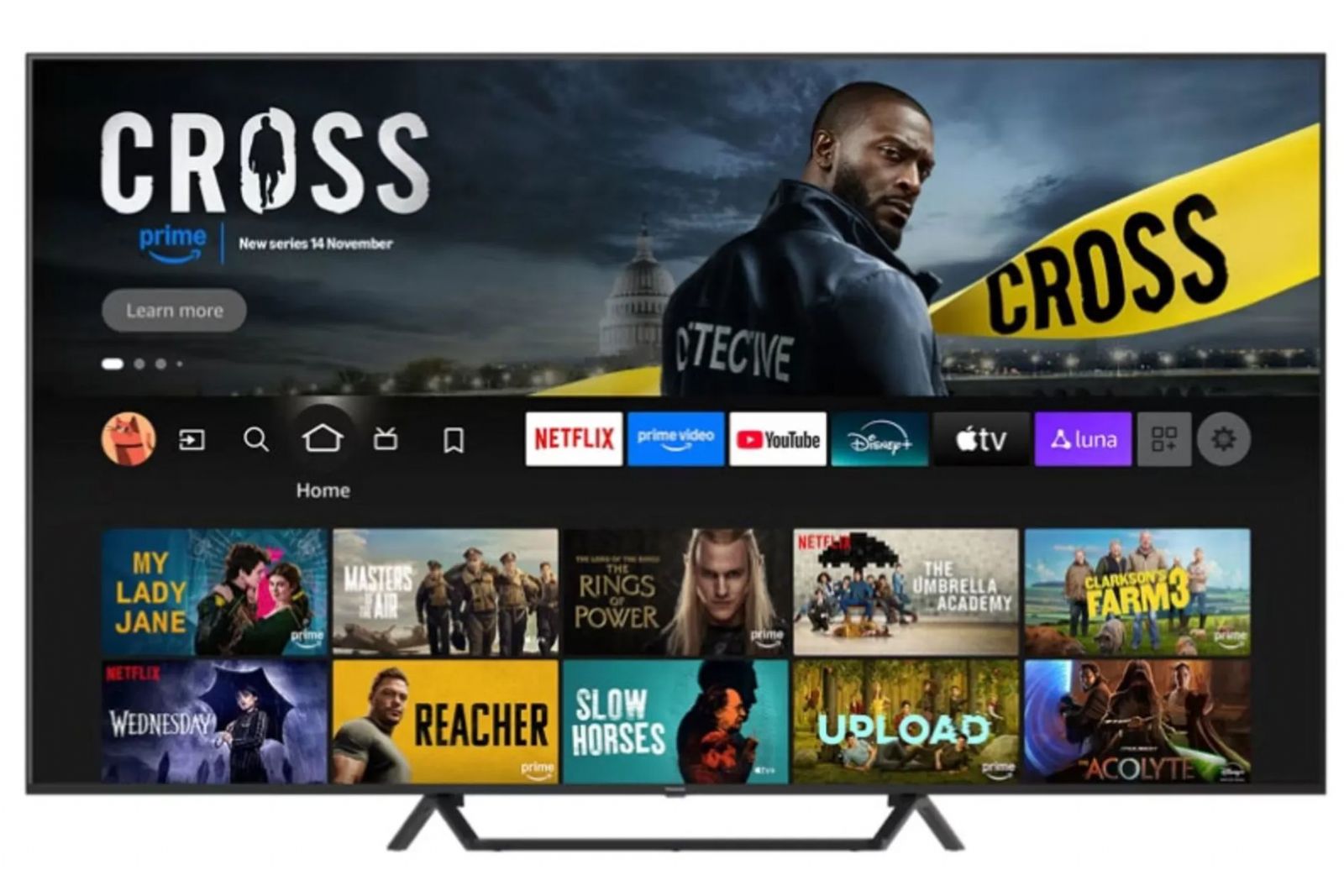 TV-apparater Panasonic TV-55W95BEG 4K HDR MiniLED Smart-TV