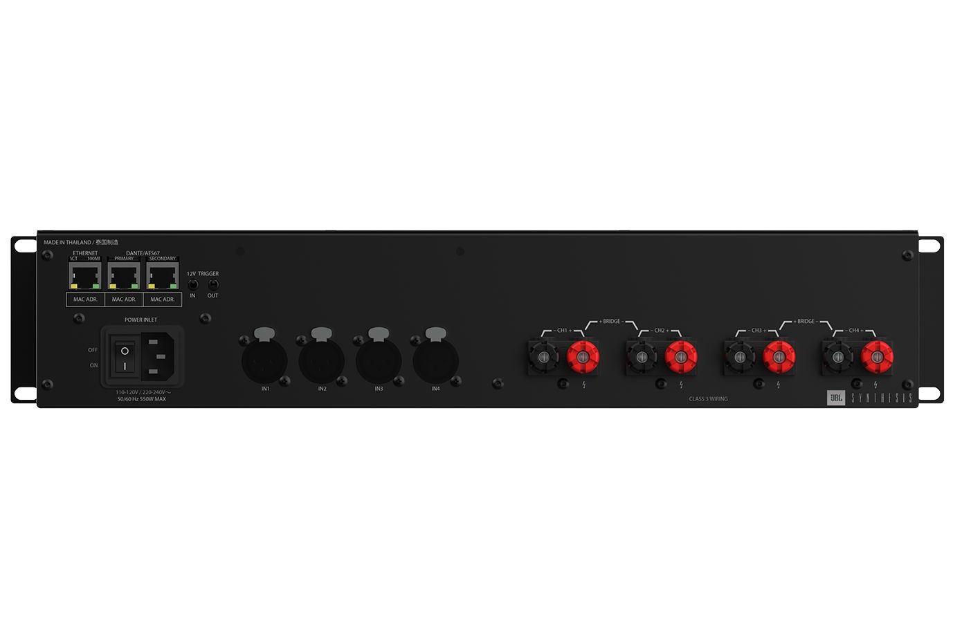 Förstärkare JBL Synthesis SMA-4750 4-kanals Klass D slutsteg