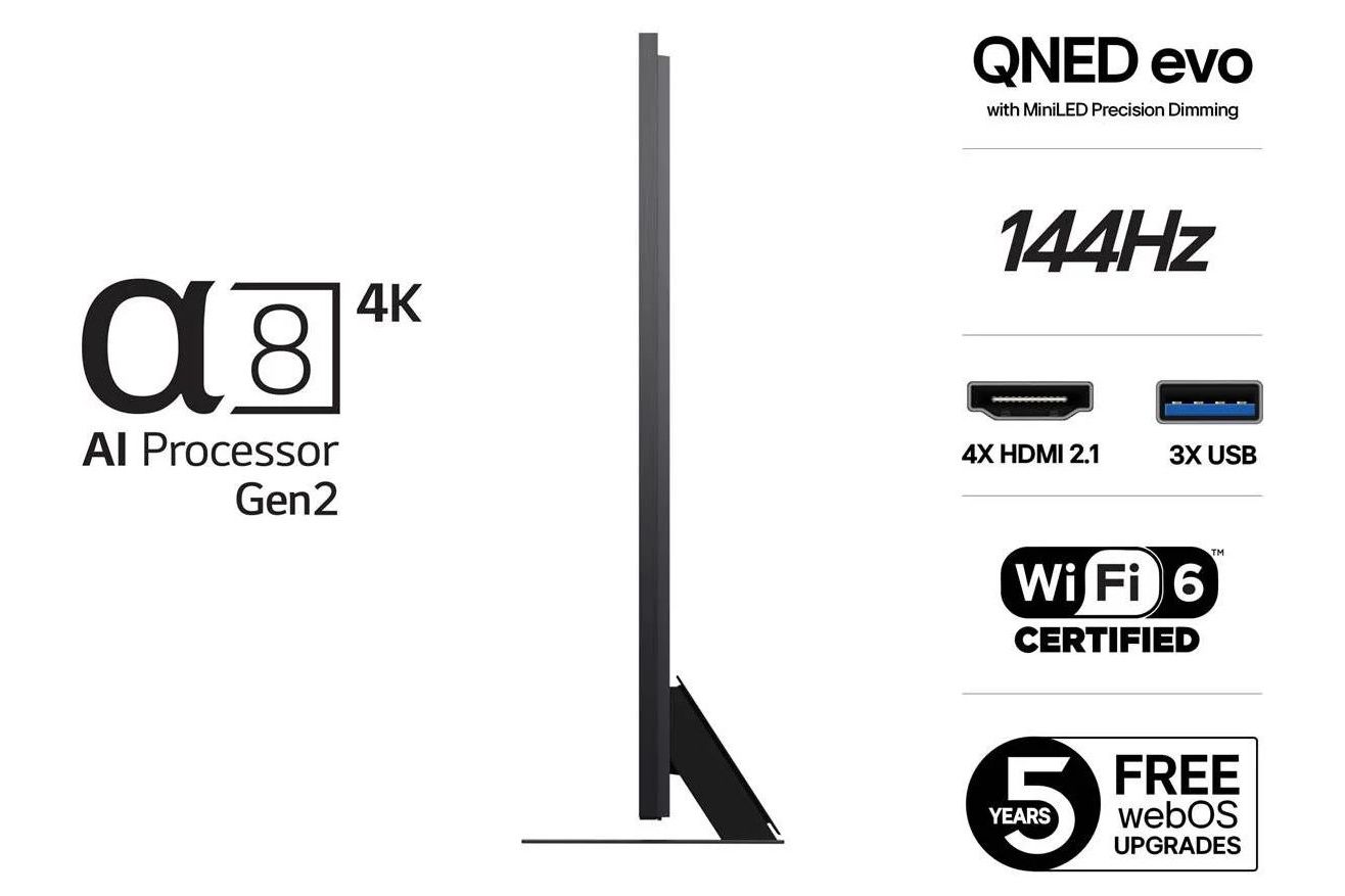 TV-apparater LG 100QNED86A6 4K QNED MiniLED Smart-TV