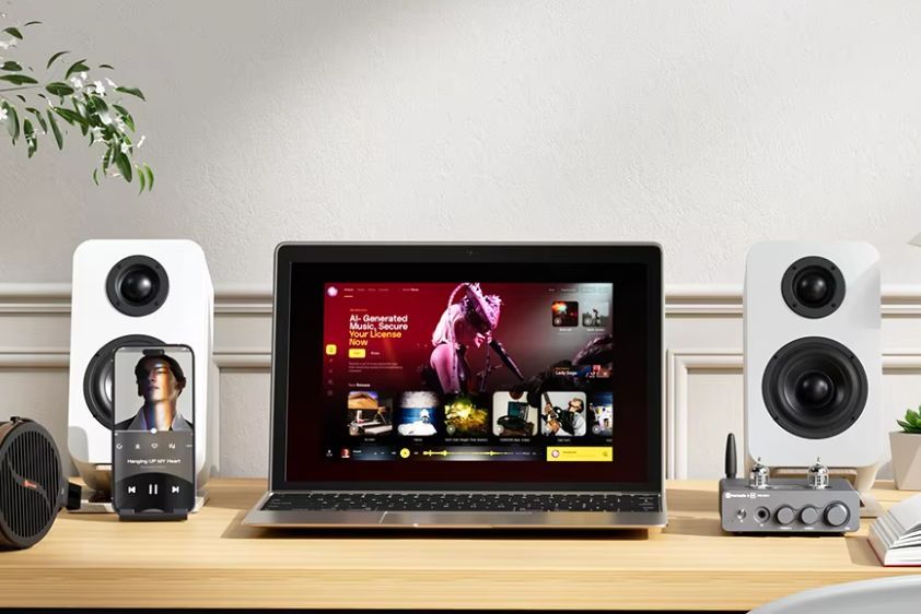 Förstärkare Fosi Audio T20X MKII rörhybridförstärkare