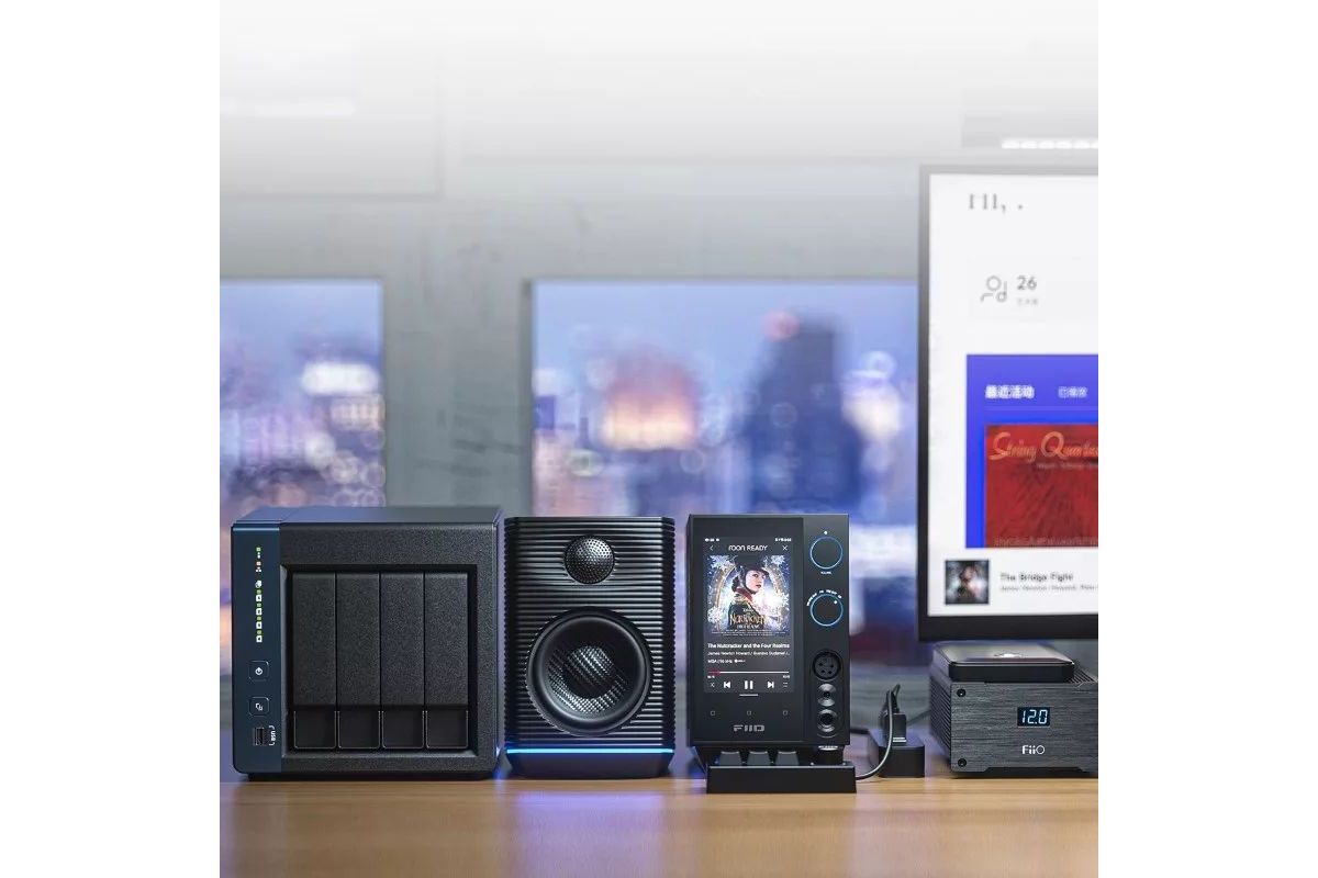 Hörlurar FiiO R7 DAC, streamer och hörlursförstärkare